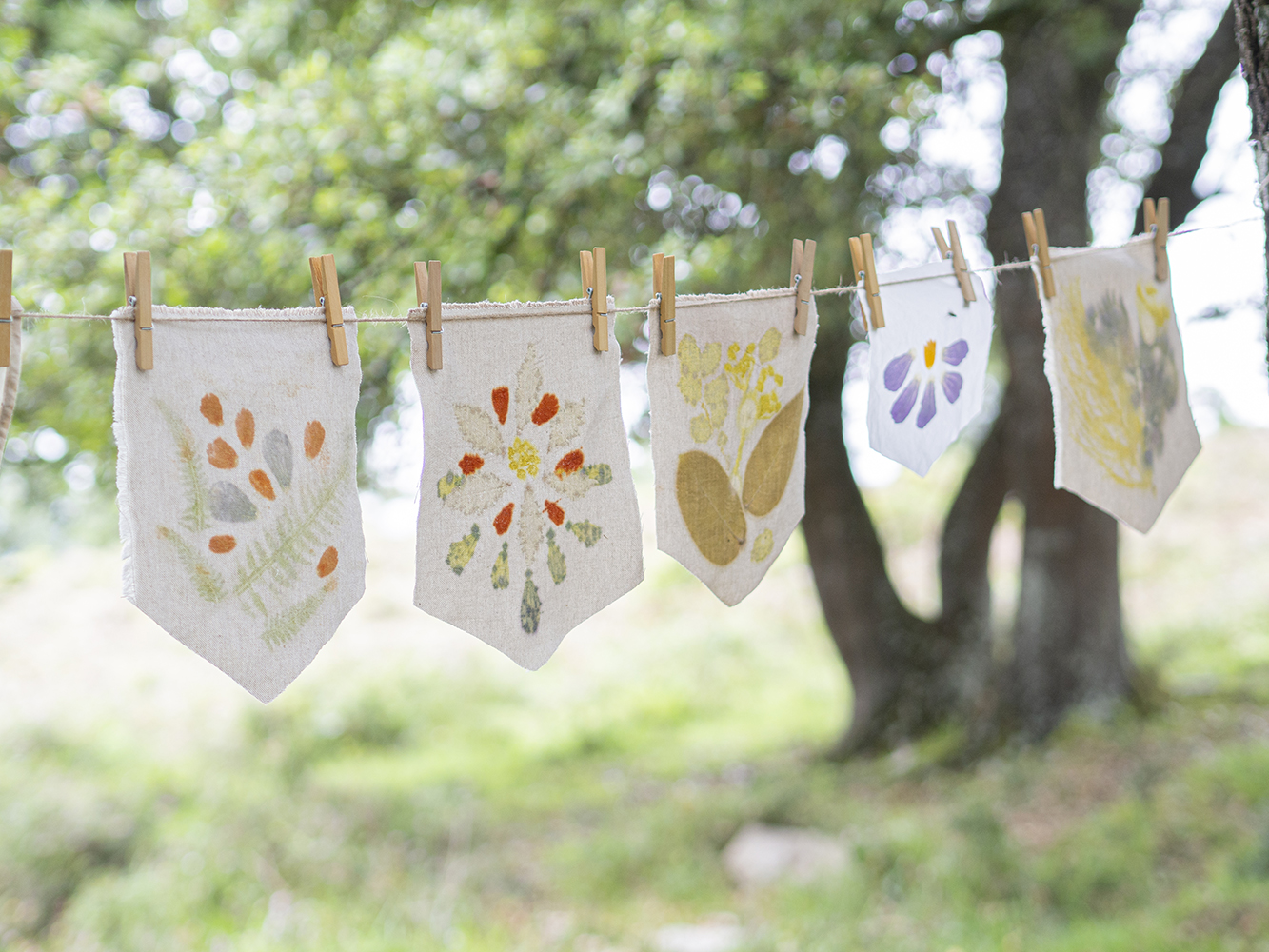 DIY Estampación botánica en tela3